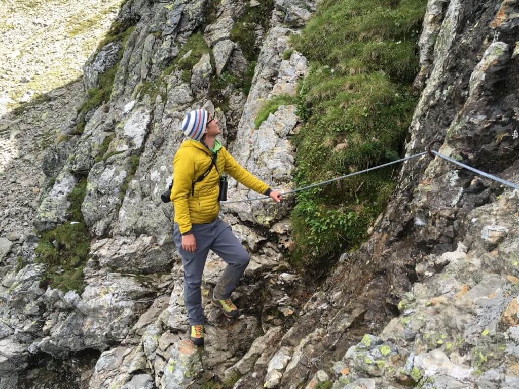 Klettersteig Wangenitzsee Umrundung Wangenitzsee