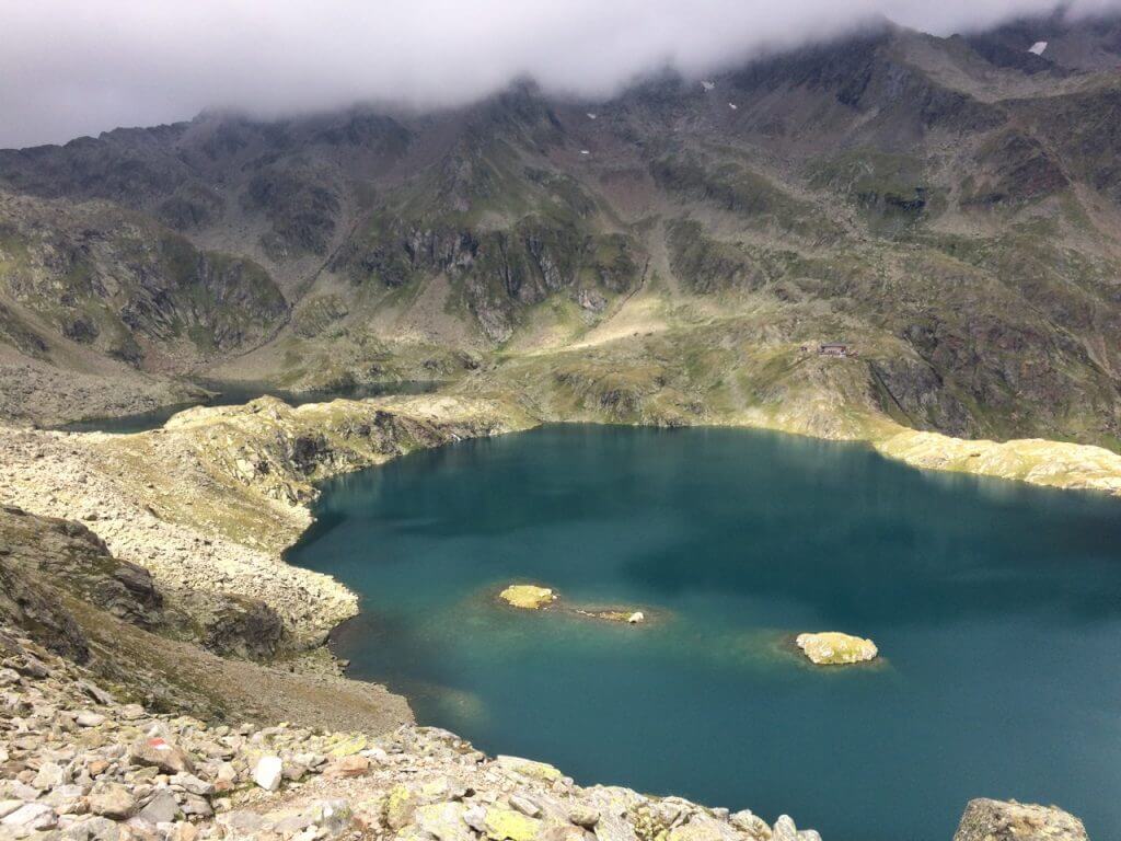 Wangenitzsee mit Hütte