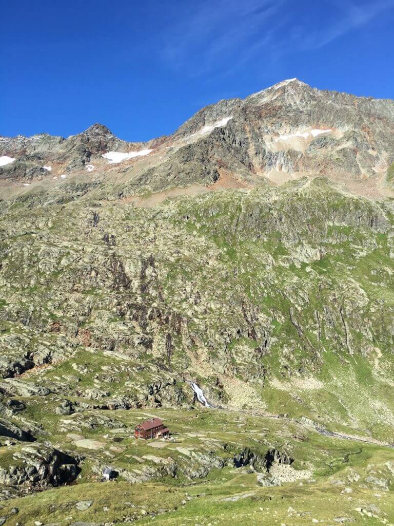 Elberfelderhütte Roter Knopf