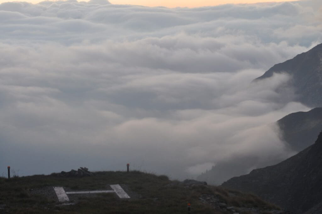 Hubschrauberlandeplatz Wangenitzseehütte