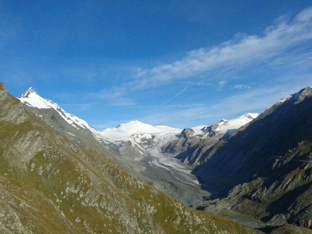 der Großglockner mit der Pasterze