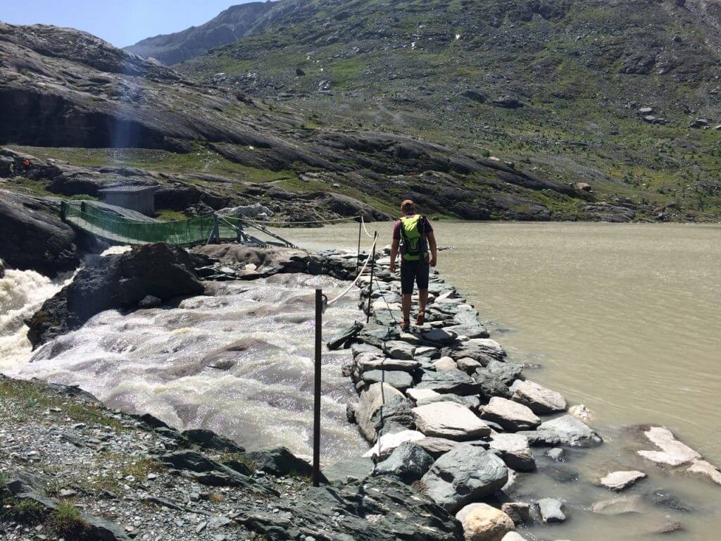 Großglockner Berglauf Sandersee flaches Stück am Sandersee