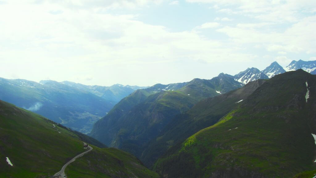 Blick talauswärts von der Franz-Josefs-Höhe Blick talauswärts von der Franz-Josefs-Höhe
