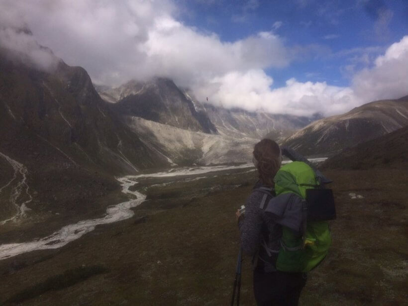 Weg von Dingboche (4.340m) nach Lobuche (4.910m)