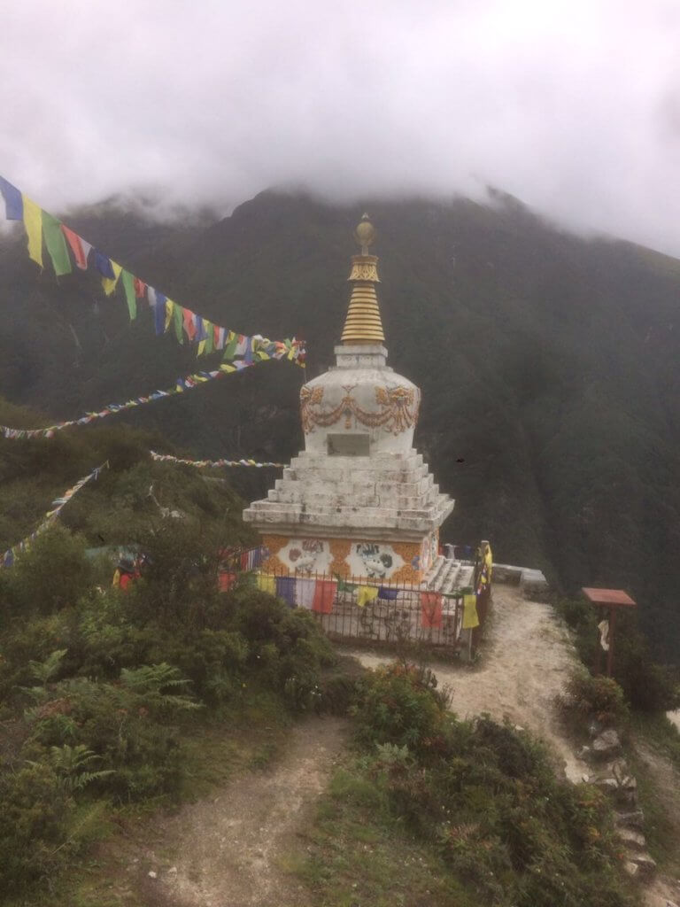 Stupa am Weg zwischen Namche Bazar und Tengboche