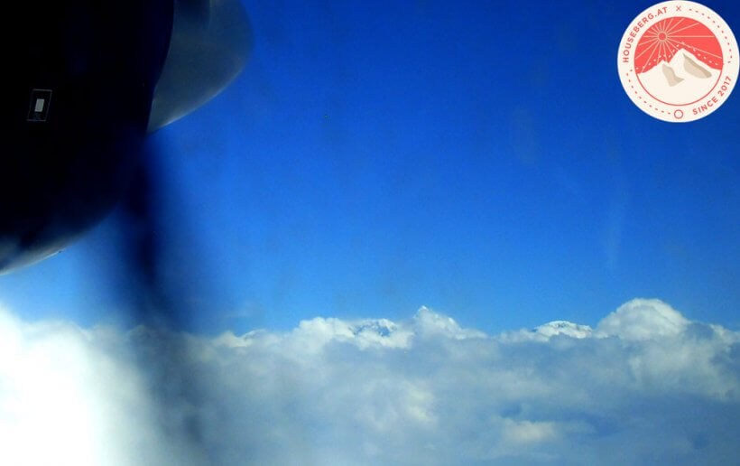 Himalaya from Lukla Plane