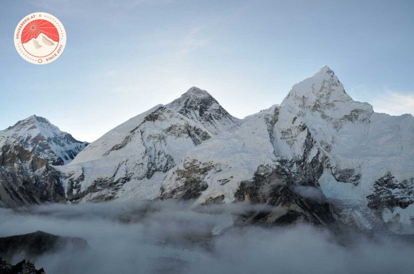 Mount Everest and Nuptse