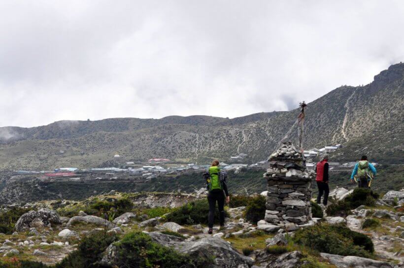 zurück nach Dingboche