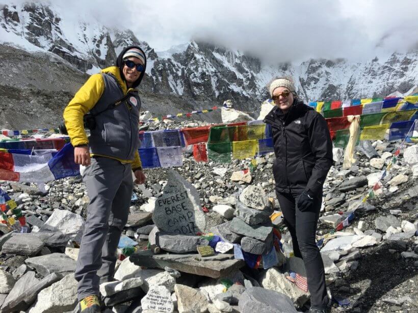 Team HouseBerg.at im Mount Everest Base Camp